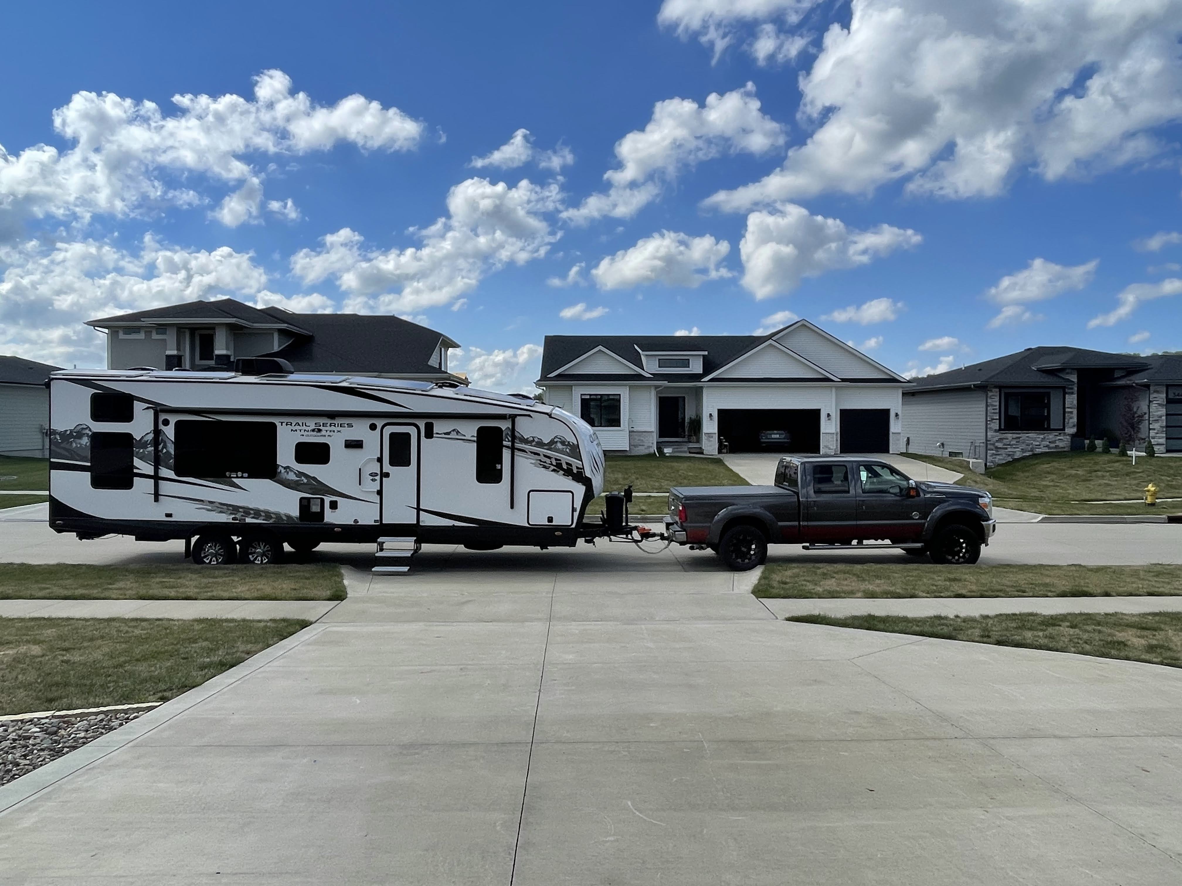 Complete RV and truck package - 2022 Mountain Trail 29TRX travel trailer and 2016 F-350